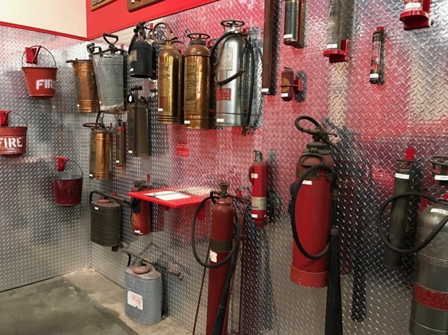 An Assortment Of Fire Extinguishers