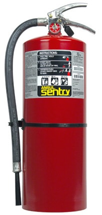 Sentry Industrial Dry Chemical Extinguishers